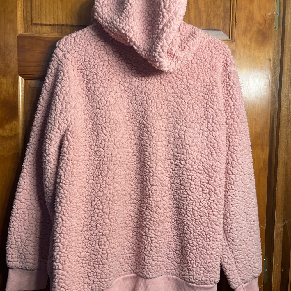 Pink Sherpa jacket